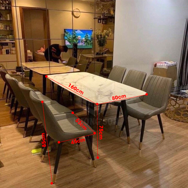 Kich-thuoc-Bo-ban-an-Alpha-mat-da-cam-thach-1m6-6-ghe-Loft-soc-ghi-BA35